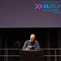 lit.RUHR 2018: Joachim Meyerhoff © Palazzo