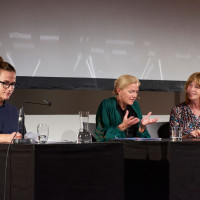 lit.RUHR 2018: Claudia Michelsen, Maja Lunde und Angela Spizig © Palazzo