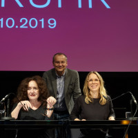 lit.RUHR 2019: Mechthild Großmann, Knut Elstermann und Anneke Kim Sarnau © plzzo.com/lit.RUHR