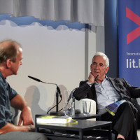 lit.RUHR 2019: Bernhard Robben und Robert Harris © plzzo.com/lit.RUHR