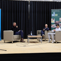 lit.RUHR 2020: Jens Soentgen zu Gast an der Gesamtschule Recklinghausen Suderwich im Rahmen des "Schüler-für-Schüler"-Projektes der lit.RUHR. I ©Ast/Juergens I lit.RUHR