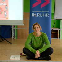 lit.RUHR 2020: Autorin Stefanie Höfler las aus ihrem Kinderbuch "Helsin Apelsin und der Spinner" I ©Ast/Juergens I lit.RUHR