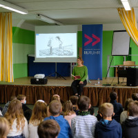 lit.RUHR 2020: Autorin Stefanie Höfler las aus ihrem Kinderbuch "Helsin Apelsin und der Spinner" I ©Ast/Juergens I lit.RUHR