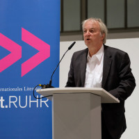 lit.RUHR 2020: Prof. Heinrich Theodor Grütter (Vorstandsmitglied Stiftung Zollverein) I Fotocredit: Ralf Juergens/ lit.RUHR