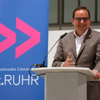 lit.RUHR 2020: Thomas Kufen (OB Essen) I Fotocredit: Ralf Juergens/ lit.RUHR