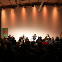 lit.RUHR 2021: Ariel Magnus, Raphaela Edelbauer, Wolfram Eilenberger & Claudia Dichter ©Ast/Juergens