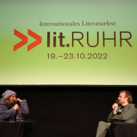 lit.RUHR 2022: 20.10.: Judith Holofernes & Nils Bokelberg ©Ast/Juergens