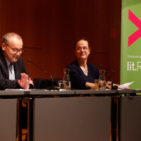 lit.RUHR 2022: 21.10.: Knut Elstermann & Claudia Michelsen ©Kai Schulz