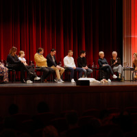 lit.RUHR 2022: 23.10.: #undwarumbistduhier mit Knut Elstermann, Yachar Ben Tahar, Sieglinde Stroh, Toni, Peter Tauber, EkoFresh, Edin Hasanovic, Dunja Hayali, Cordula Stratmann ©Kai Schulz