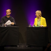 lit.RUHR 2023: 22.10. ICH BIN’S LEID! Cordula Stratmann und Bjarne Mädel stemmen sich gegen den Verdruss  ©Ralf Juergens