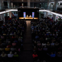 lit.RUHR 2025: 09.10. »Am Gartenzaun hört der Spaß nicht auf!« Kai Magnus Sting und Stefan Schwarz über Schönheit und Schrecken im Schrebergarten ©Anna Spindelndreier