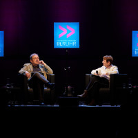 lit.RUHR 2025: 11.10. Die Auferstehung – Andreas Eschbach mit einer Zukunftsversion der drei ??? Mod.: Margarete von Schwarzkopf ©Anna Spindelndreier