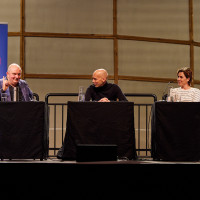 lit.RUHR 2025: 11.10. Dreihundert Männer – Konstantin Richter, Nina Kunzendorf und Jörg Thadeusz über Aufstieg und Fall einer großen Industrienation ©Anna Spindelndreier