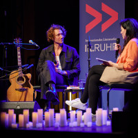 lit.RUHR 2025: 11.10. Brennen – Lesung, Gespräch und Musik mit Daniel Donskoy ©Anna Spindelndreier