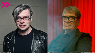 Jaroslav Rudiš und Sven Regener